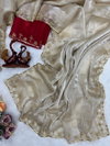 Aziz Zimmy Choo Sattin Handwork Saree Wholesale Market In Surat
